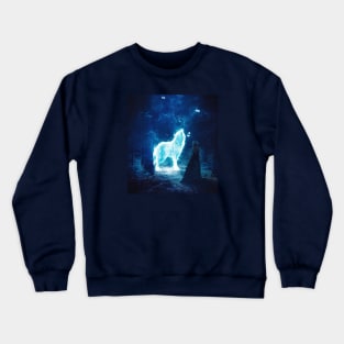 Spiritual connection howl Crewneck Sweatshirt